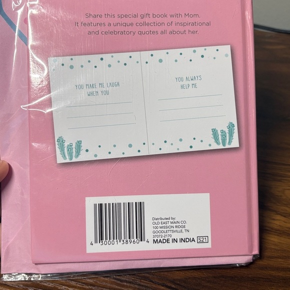 Pink Gift Book for Mom $5 When Bundled - Picture 4 of 4